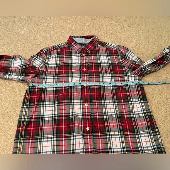 Ralph Lauren - Long Sleeve Button Up Shirt - Size: Boys XL 18 -20
